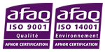 SODECO-SA est certifiée ISO 9001 et ISO 14001